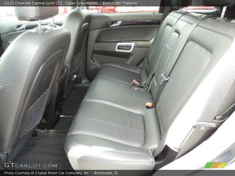 Cyber Gray Metallic / Black/Light Titanium 2013 Chevrolet Captiva Sport LTZ