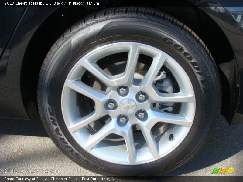 Black / Jet Black/Titanium 2013 Chevrolet Malibu LT