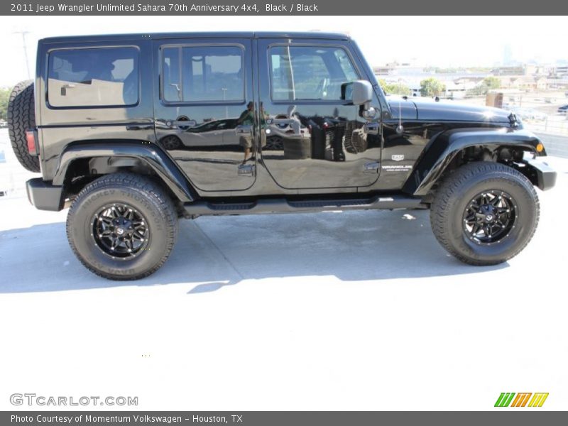 Black / Black 2011 Jeep Wrangler Unlimited Sahara 70th Anniversary 4x4