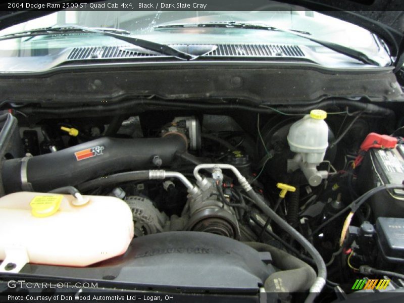Black / Dark Slate Gray 2004 Dodge Ram 2500 ST Quad Cab 4x4