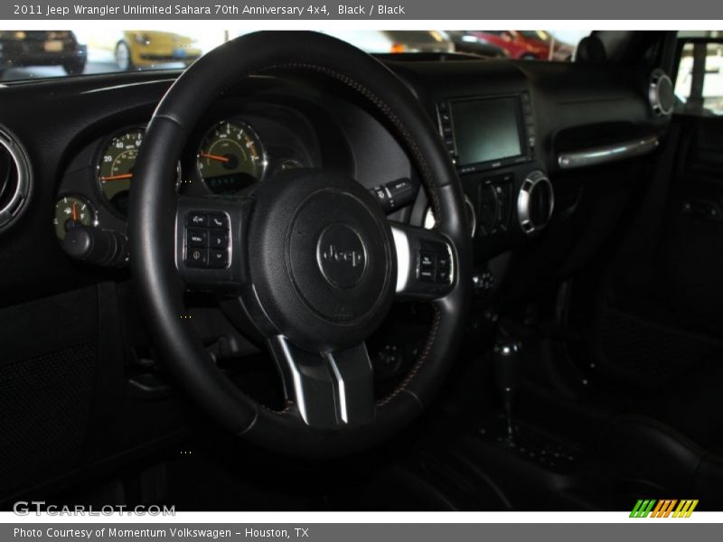 Black / Black 2011 Jeep Wrangler Unlimited Sahara 70th Anniversary 4x4