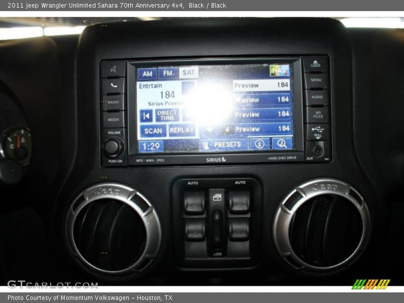 Black / Black 2011 Jeep Wrangler Unlimited Sahara 70th Anniversary 4x4