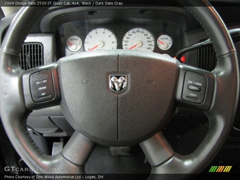 Black / Dark Slate Gray 2004 Dodge Ram 2500 ST Quad Cab 4x4