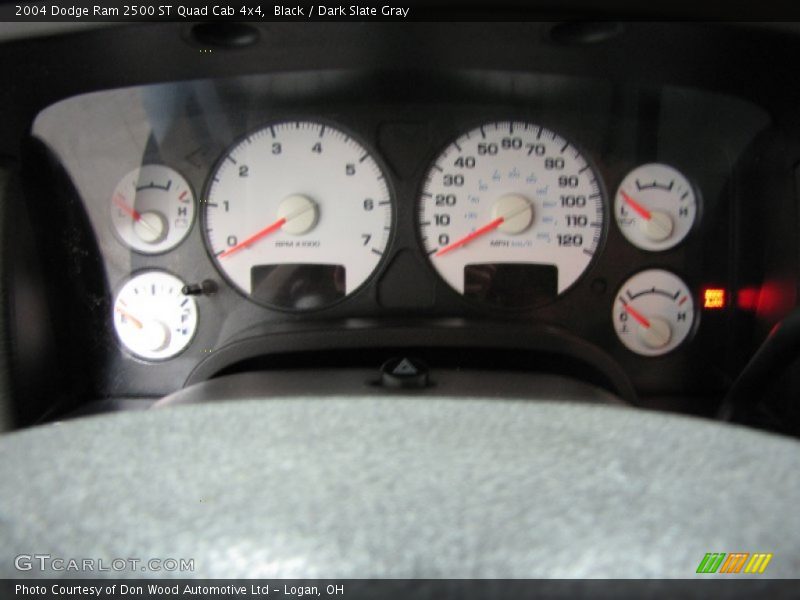 Black / Dark Slate Gray 2004 Dodge Ram 2500 ST Quad Cab 4x4