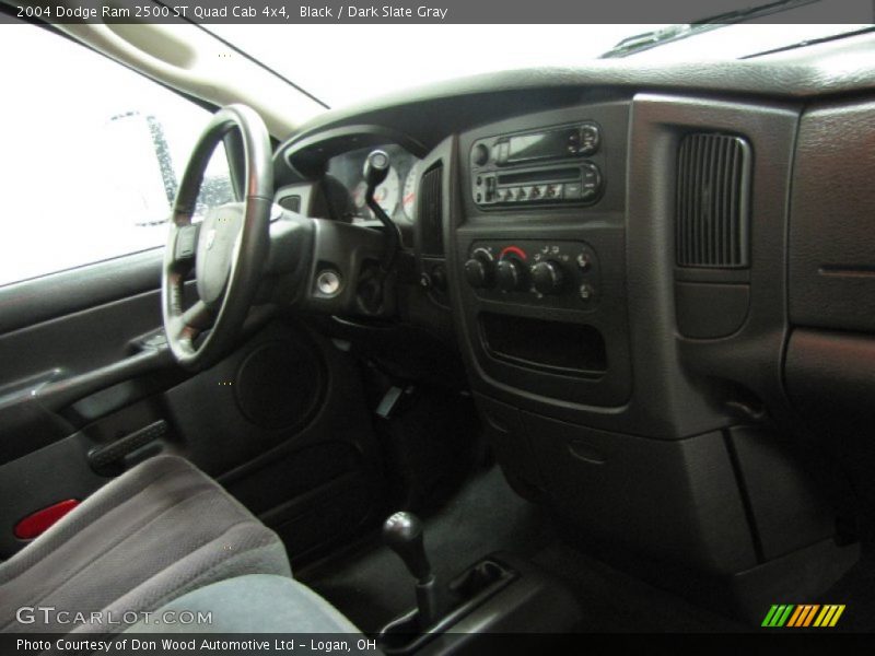 Black / Dark Slate Gray 2004 Dodge Ram 2500 ST Quad Cab 4x4