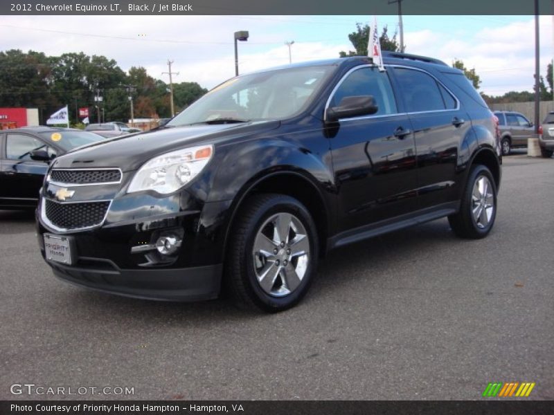 Black / Jet Black 2012 Chevrolet Equinox LT