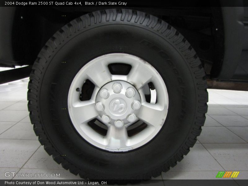 Black / Dark Slate Gray 2004 Dodge Ram 2500 ST Quad Cab 4x4