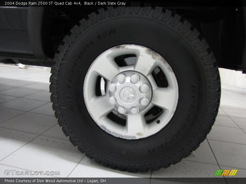 Black / Dark Slate Gray 2004 Dodge Ram 2500 ST Quad Cab 4x4