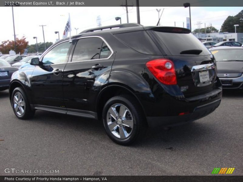 Black / Jet Black 2012 Chevrolet Equinox LT