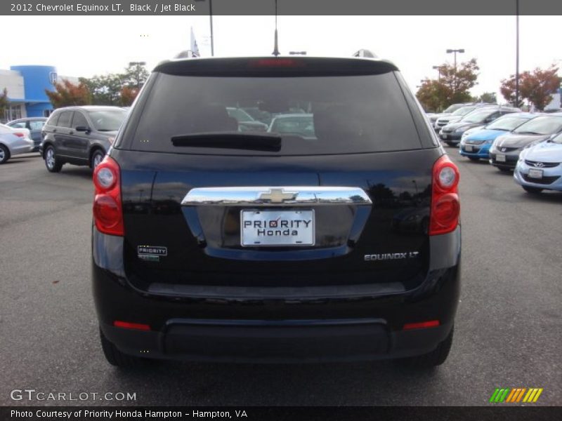 Black / Jet Black 2012 Chevrolet Equinox LT