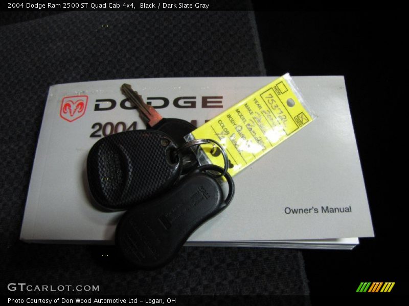 Black / Dark Slate Gray 2004 Dodge Ram 2500 ST Quad Cab 4x4