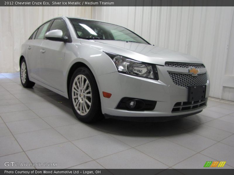 Silver Ice Metallic / Medium Titanium 2012 Chevrolet Cruze Eco