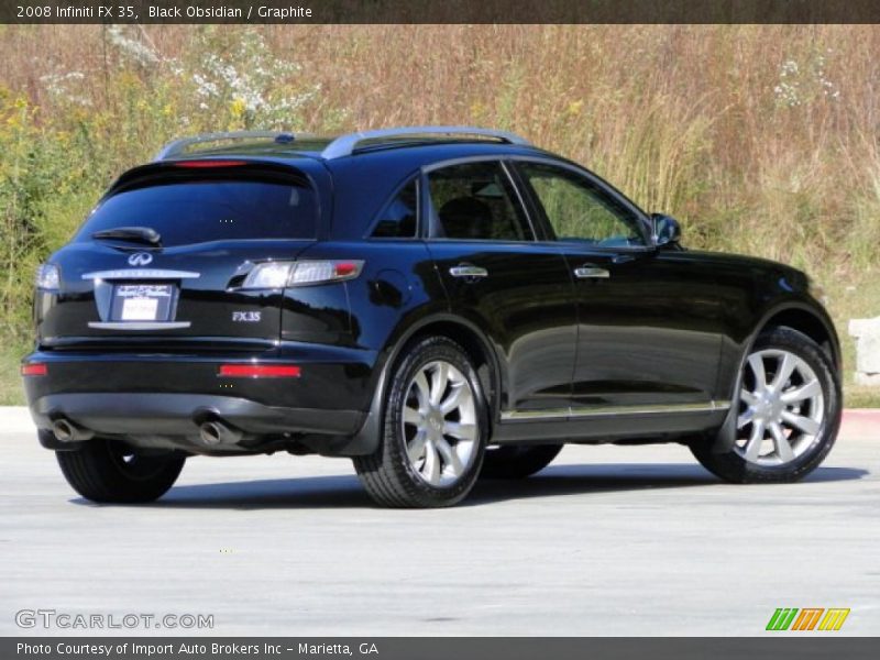 Black Obsidian / Graphite 2008 Infiniti FX 35
