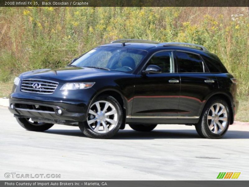 Black Obsidian / Graphite 2008 Infiniti FX 35