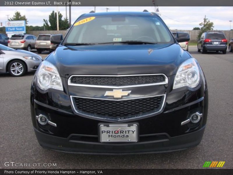 Black / Jet Black 2012 Chevrolet Equinox LT