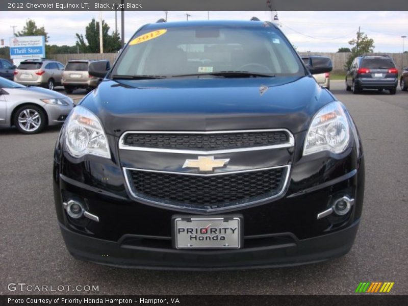 Black / Jet Black 2012 Chevrolet Equinox LT