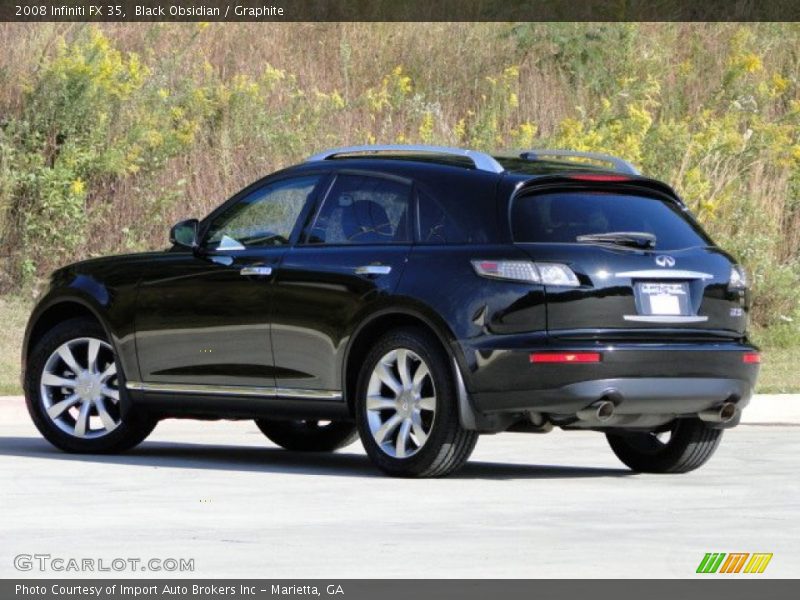 Black Obsidian / Graphite 2008 Infiniti FX 35