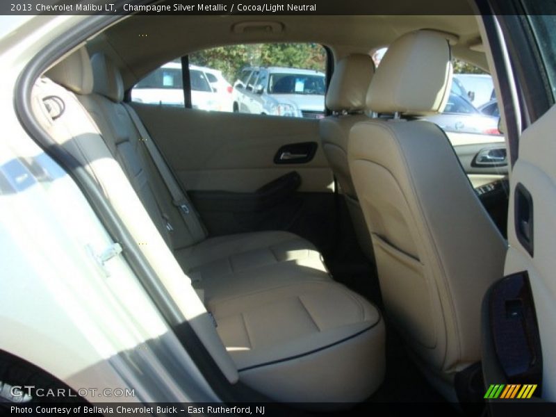 Champagne Silver Metallic / Cocoa/Light Neutral 2013 Chevrolet Malibu LT