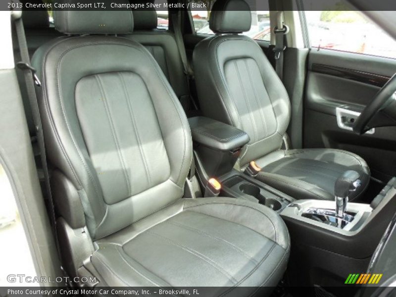 Champagne Silver Metallic / Black 2013 Chevrolet Captiva Sport LTZ