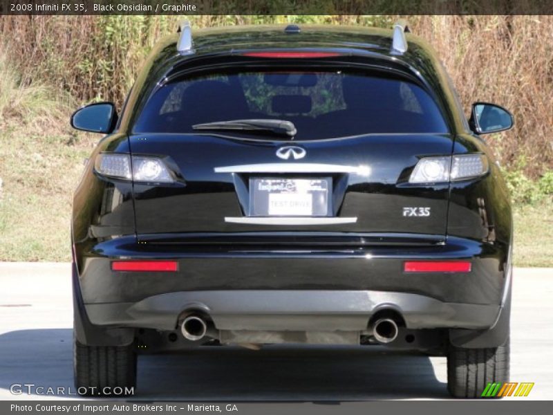 Black Obsidian / Graphite 2008 Infiniti FX 35
