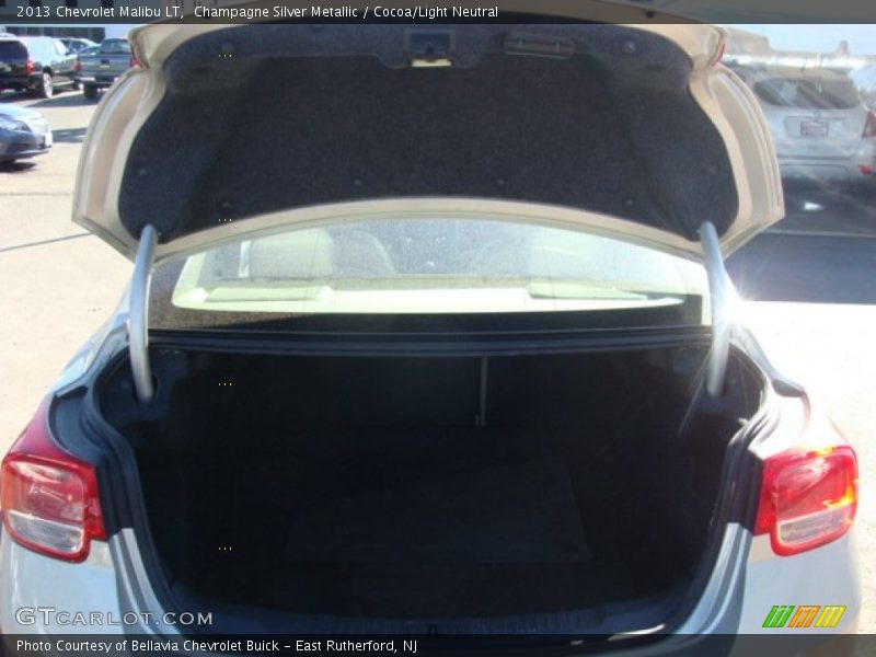 Champagne Silver Metallic / Cocoa/Light Neutral 2013 Chevrolet Malibu LT