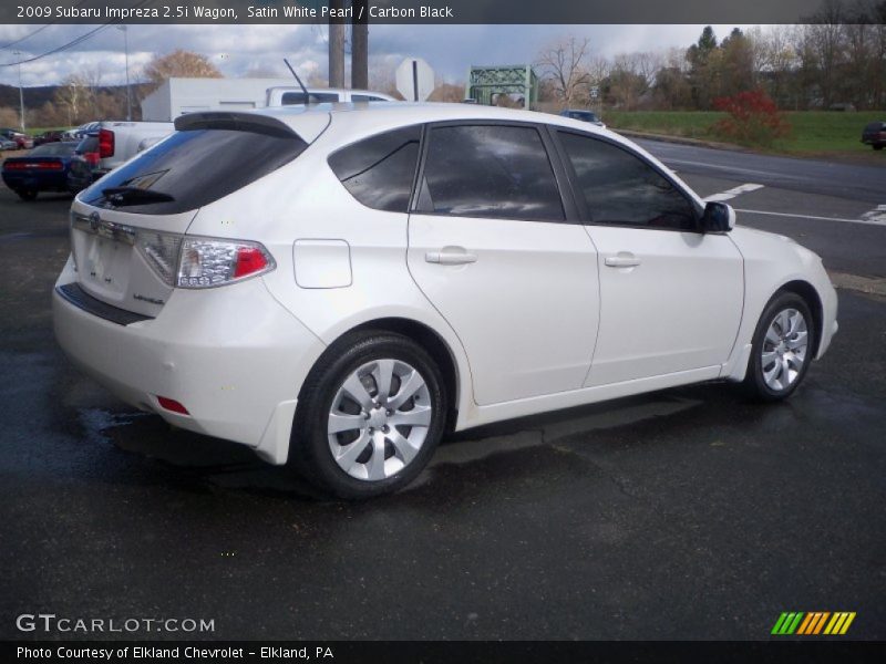  2009 Impreza 2.5i Wagon Satin White Pearl