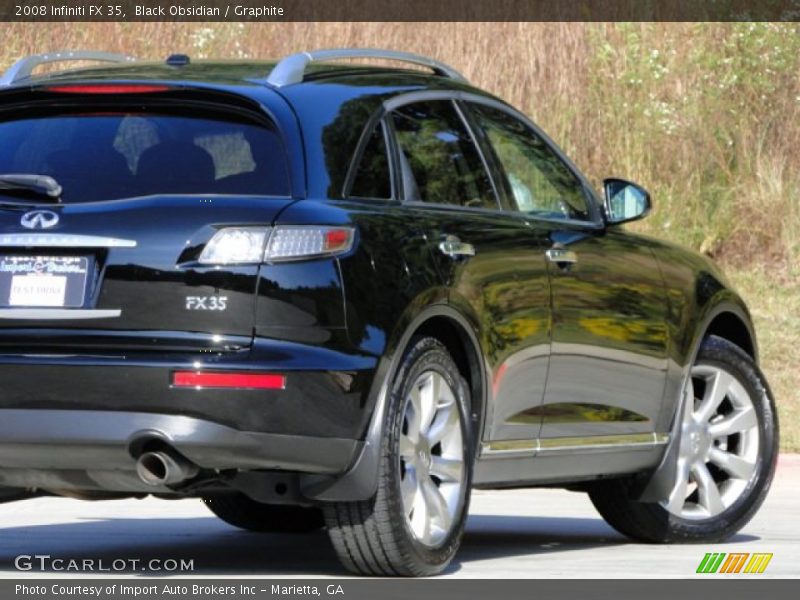 Black Obsidian / Graphite 2008 Infiniti FX 35