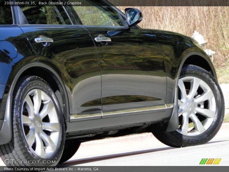 Black Obsidian / Graphite 2008 Infiniti FX 35