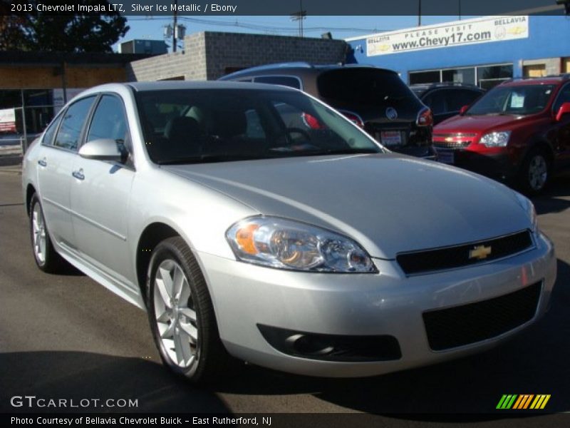 Silver Ice Metallic / Ebony 2013 Chevrolet Impala LTZ