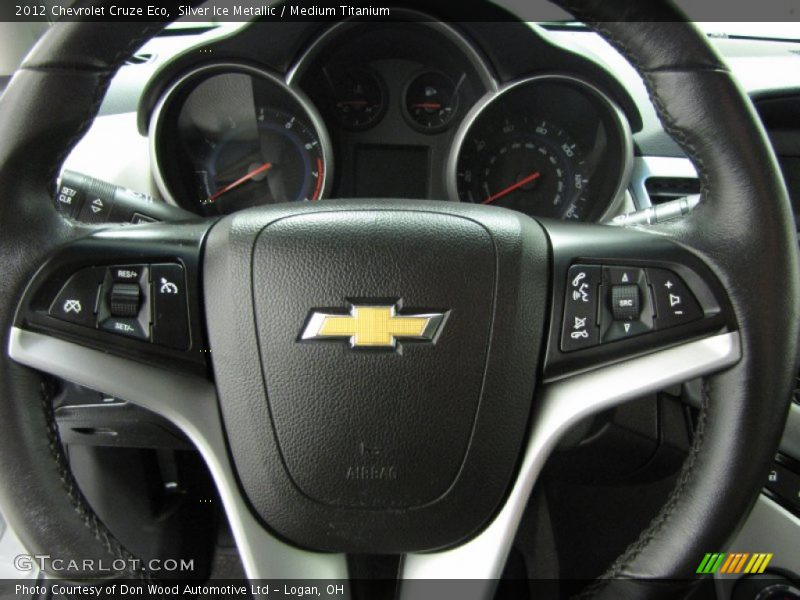 Silver Ice Metallic / Medium Titanium 2012 Chevrolet Cruze Eco