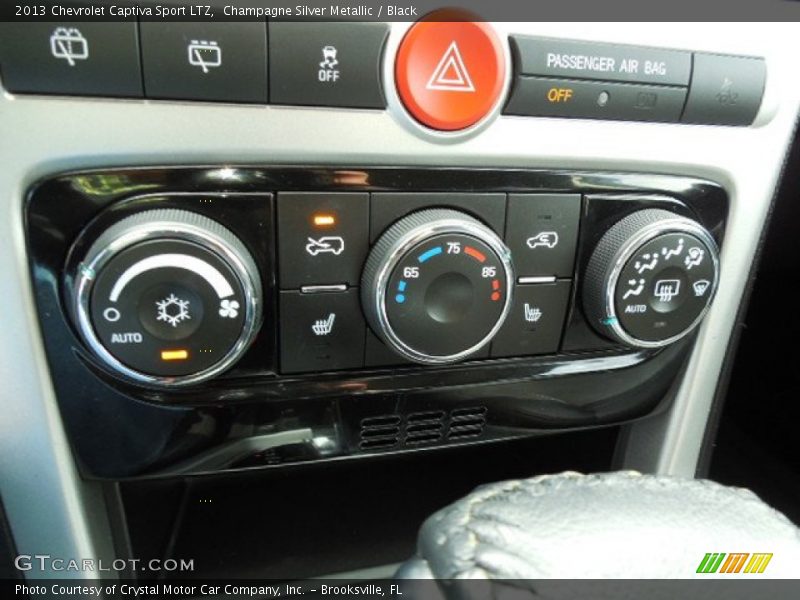 Champagne Silver Metallic / Black 2013 Chevrolet Captiva Sport LTZ