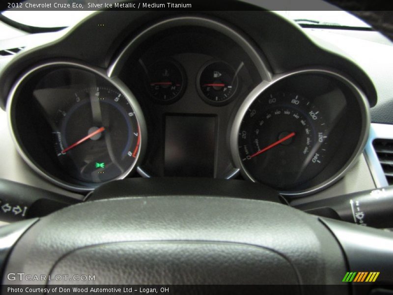 Silver Ice Metallic / Medium Titanium 2012 Chevrolet Cruze Eco