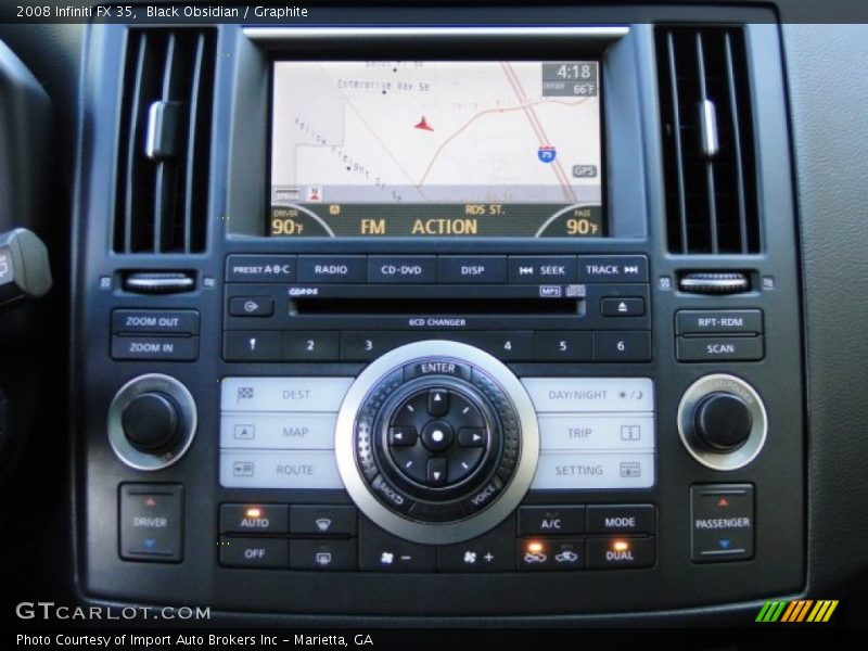 Black Obsidian / Graphite 2008 Infiniti FX 35