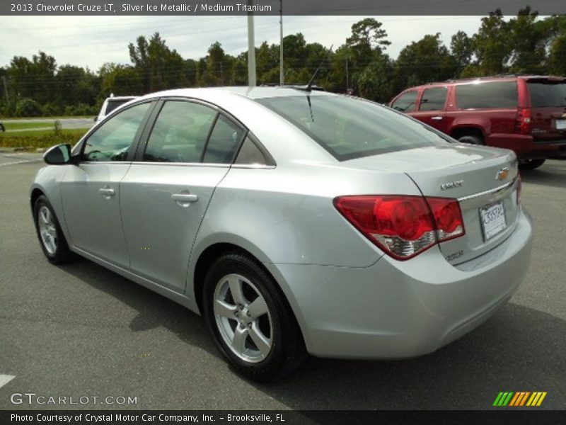 Silver Ice Metallic / Medium Titanium 2013 Chevrolet Cruze LT