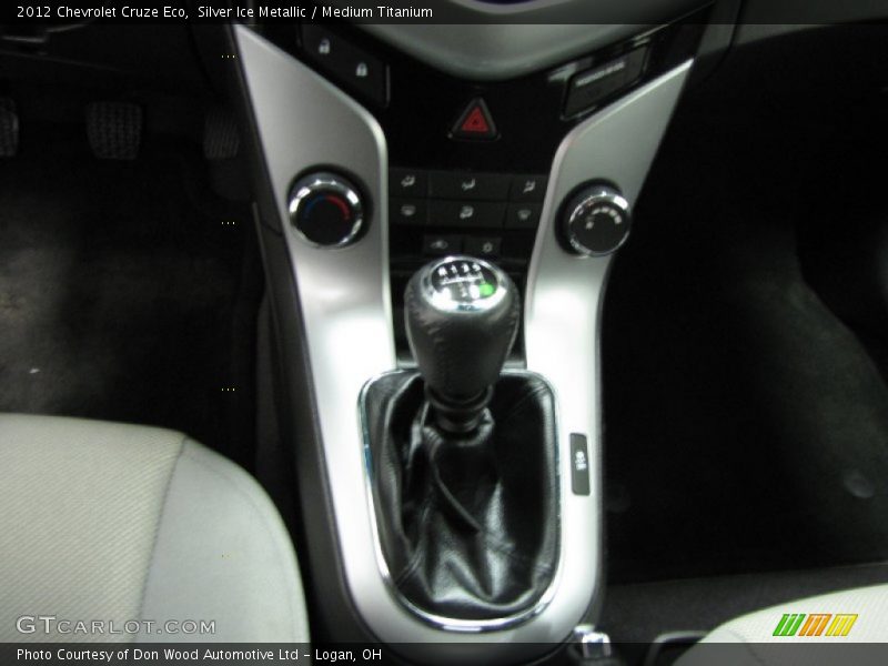Silver Ice Metallic / Medium Titanium 2012 Chevrolet Cruze Eco