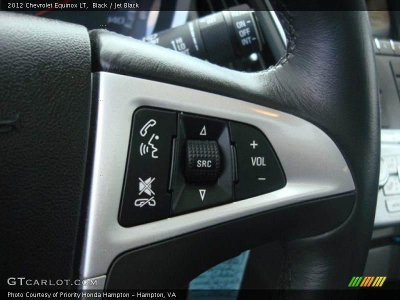 Black / Jet Black 2012 Chevrolet Equinox LT