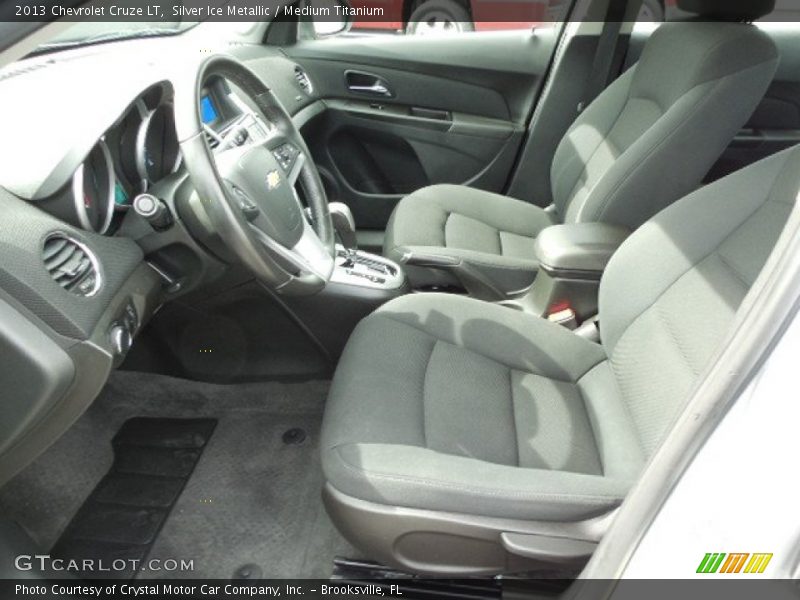 Silver Ice Metallic / Medium Titanium 2013 Chevrolet Cruze LT
