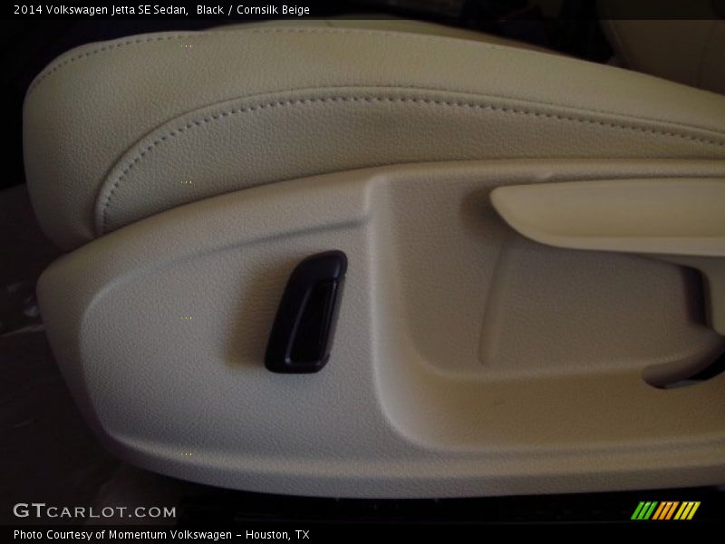 Black / Cornsilk Beige 2014 Volkswagen Jetta SE Sedan