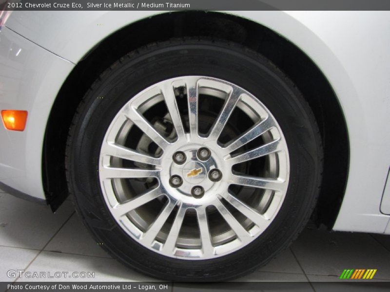 Silver Ice Metallic / Medium Titanium 2012 Chevrolet Cruze Eco