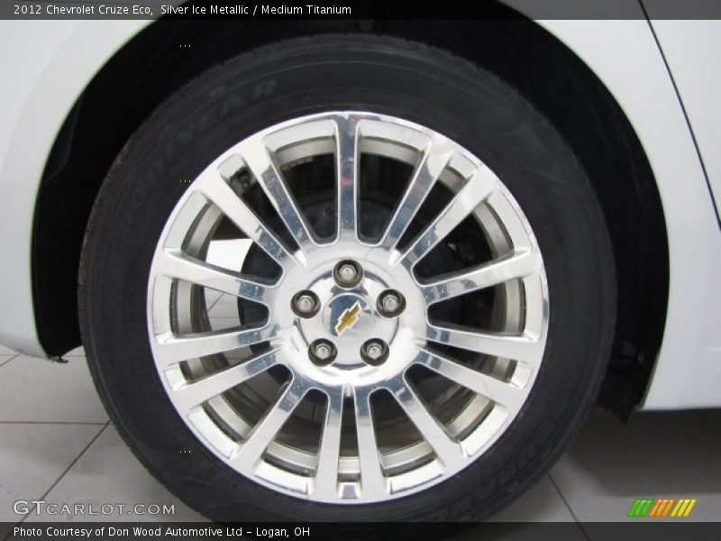 Silver Ice Metallic / Medium Titanium 2012 Chevrolet Cruze Eco