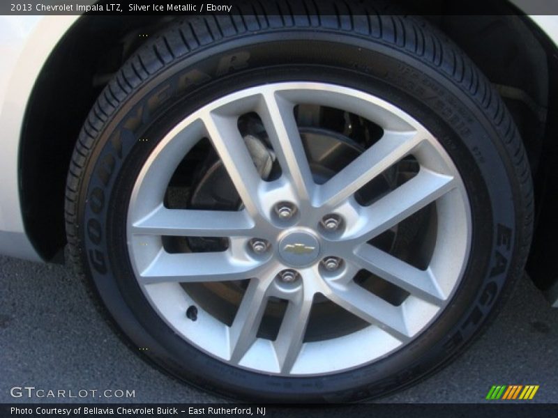 Silver Ice Metallic / Ebony 2013 Chevrolet Impala LTZ