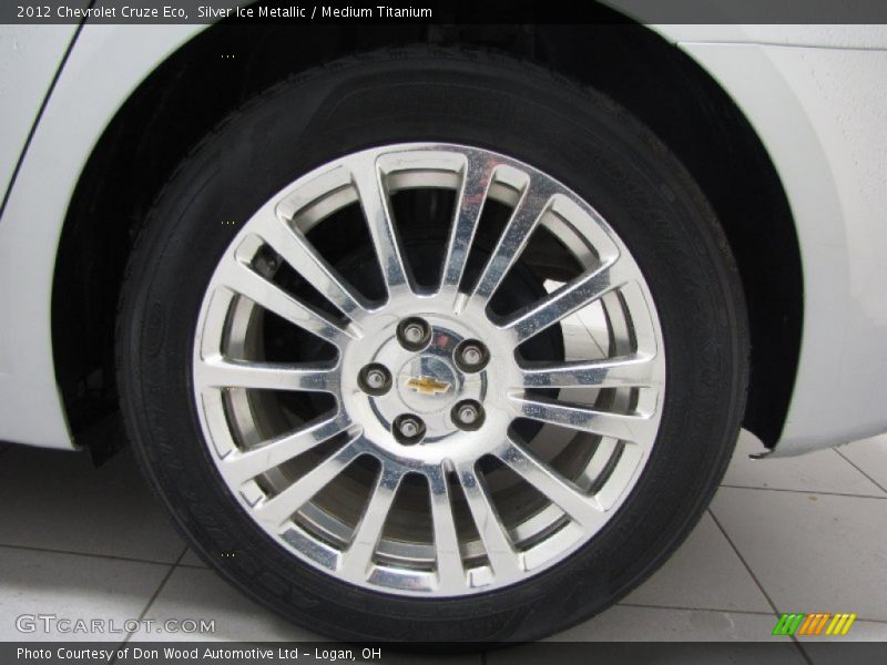 Silver Ice Metallic / Medium Titanium 2012 Chevrolet Cruze Eco