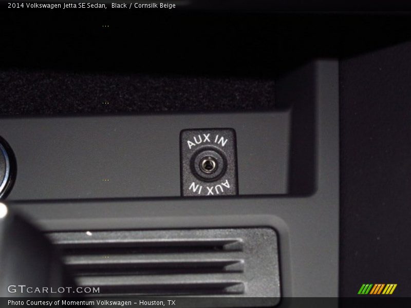 Black / Cornsilk Beige 2014 Volkswagen Jetta SE Sedan