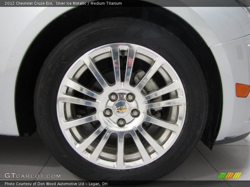 Silver Ice Metallic / Medium Titanium 2012 Chevrolet Cruze Eco