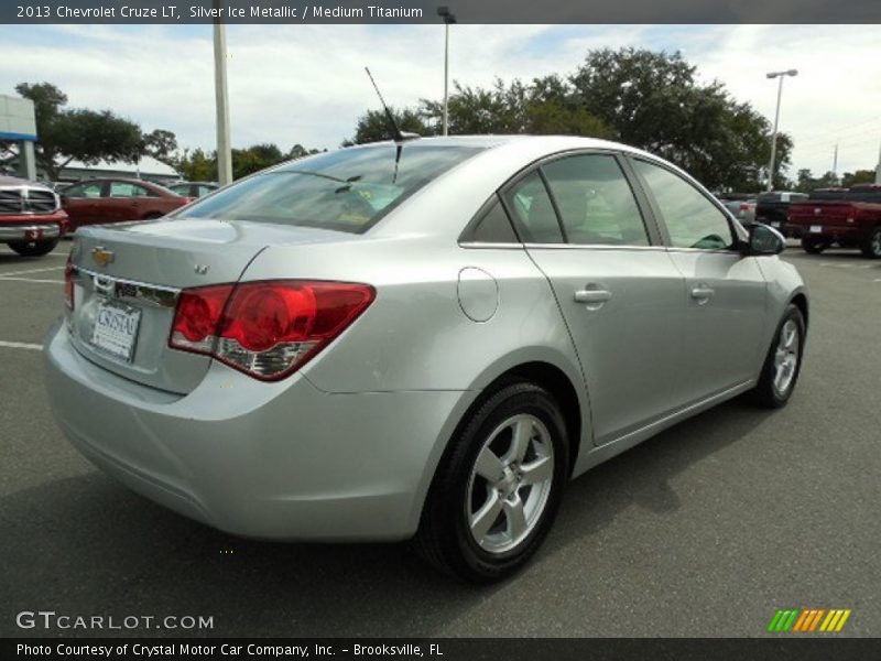 Silver Ice Metallic / Medium Titanium 2013 Chevrolet Cruze LT