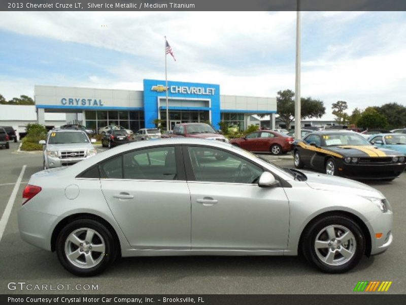 Silver Ice Metallic / Medium Titanium 2013 Chevrolet Cruze LT