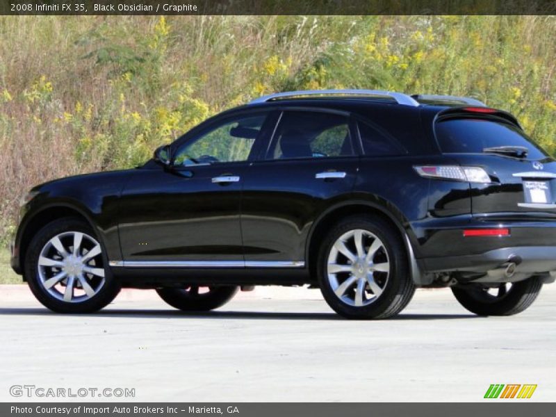 Black Obsidian / Graphite 2008 Infiniti FX 35