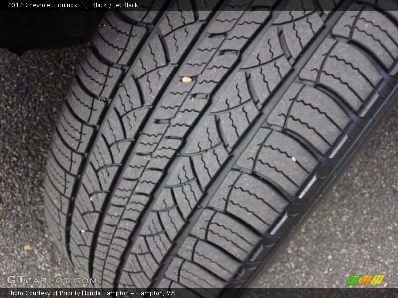 Black / Jet Black 2012 Chevrolet Equinox LT