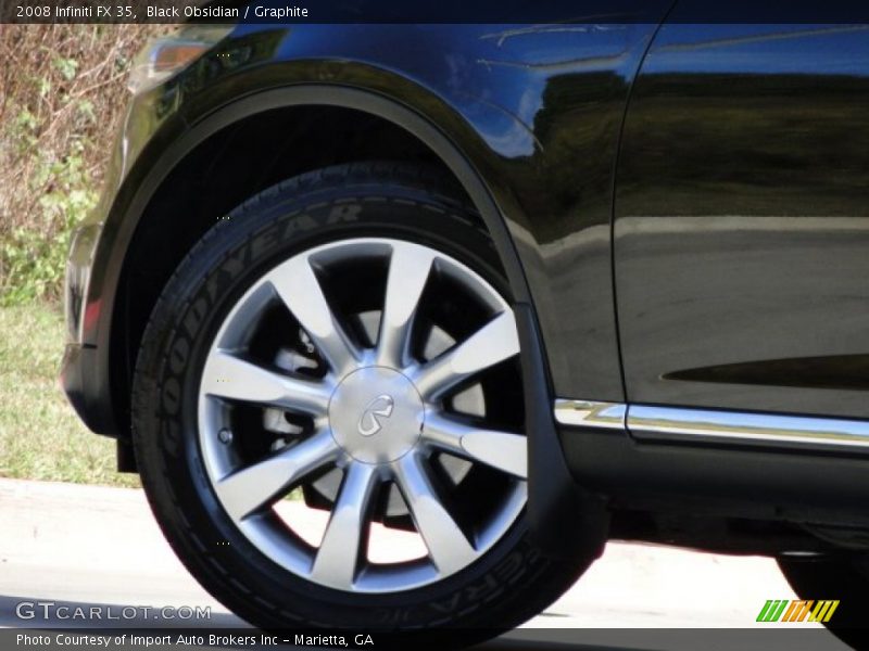 Black Obsidian / Graphite 2008 Infiniti FX 35