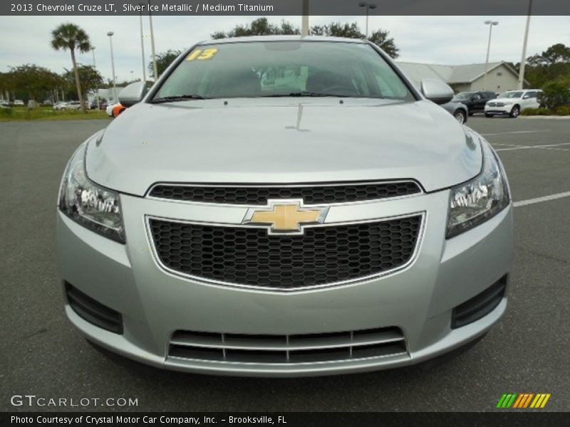 Silver Ice Metallic / Medium Titanium 2013 Chevrolet Cruze LT